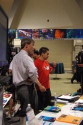 Charlie Johnson, President of ANDI, with Robert of SSA