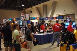 Visitor traffic was pretty steady both days and staff was kept busy. 